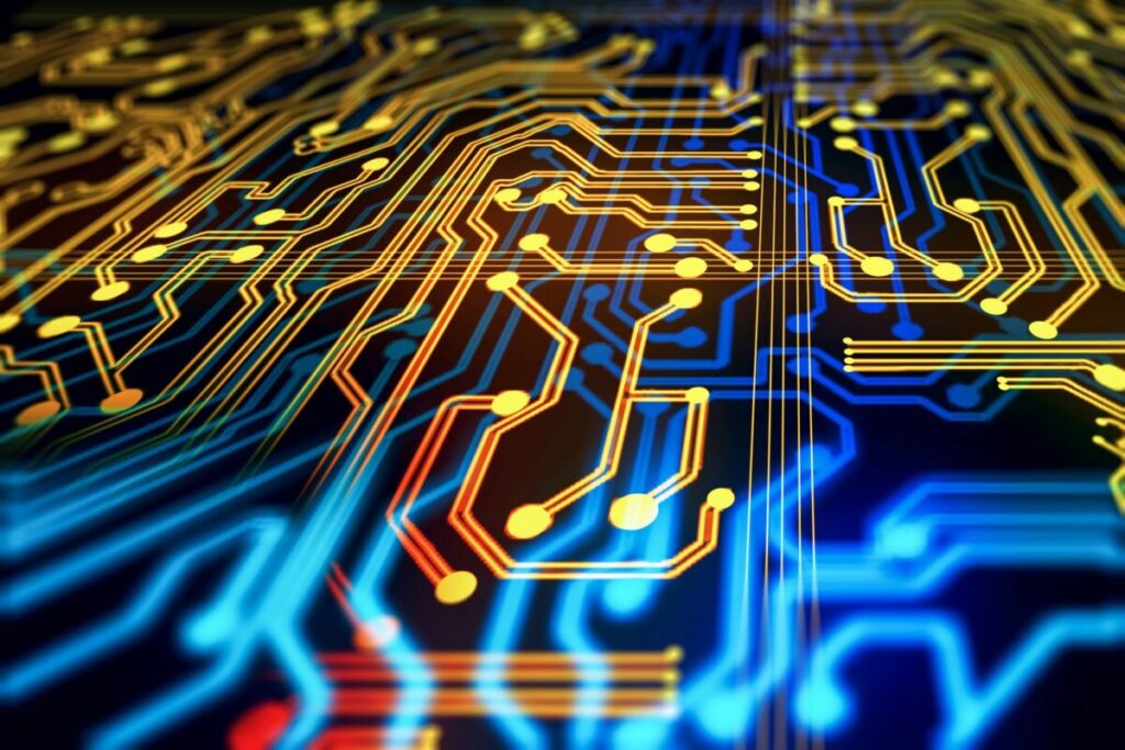 Microelectronics circuit