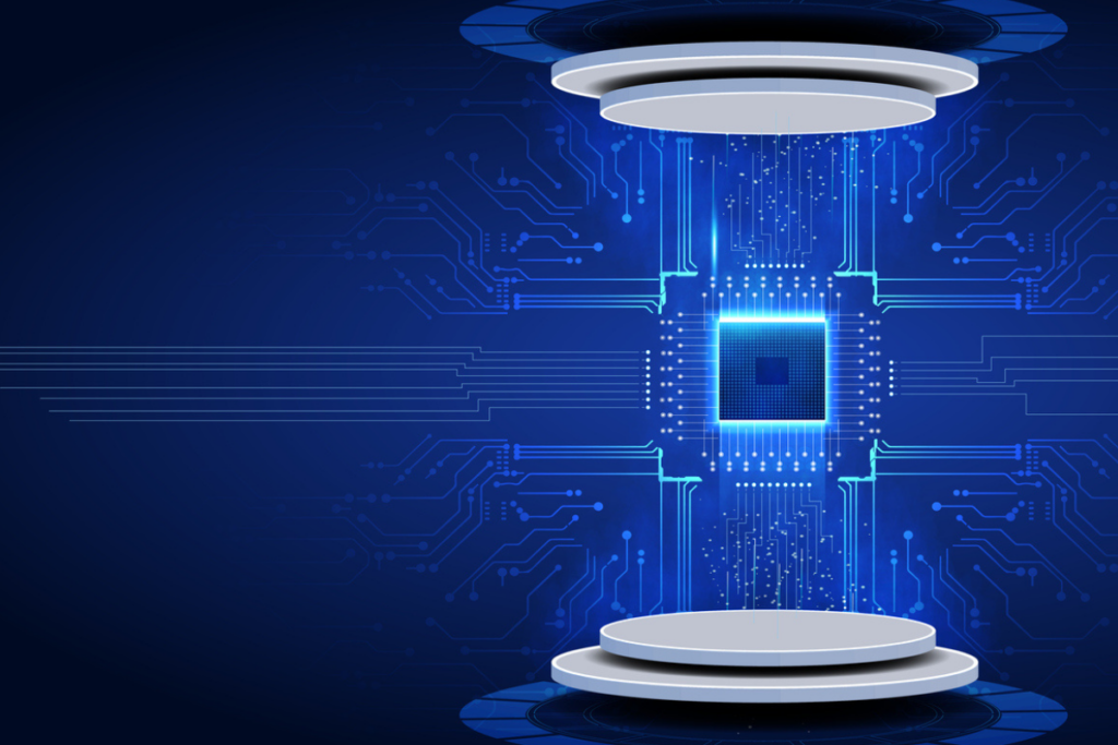 Image of a computer chip